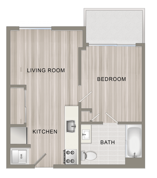 Suite A Floorplan